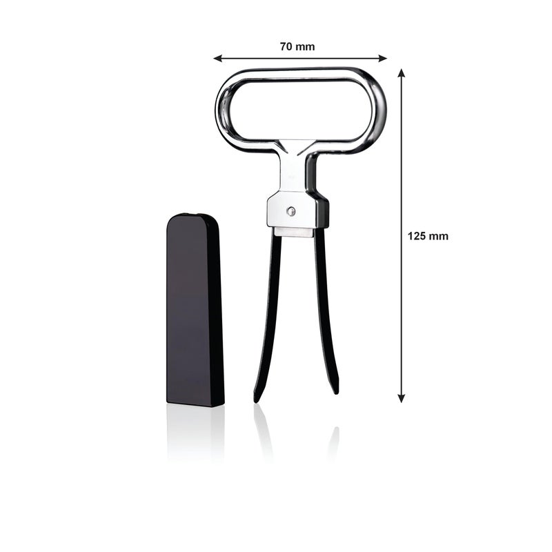 Vacu Vin Cork Puller, Silicone, Silver, 10.5x16x1.4 cm - Image 3